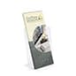 Acrylic Brochure Holder, 4"w, Tabletop, Single Pocket - Clear