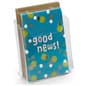 Acrylic Brochure Holder, 6"w, Tabletop - Clear