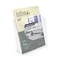 Acrylic Magazine Holder for Countertop or Wall Mount