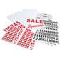 Replacement Letters, 320 Characters, 2 Headers, (2) 24 x 36 Sign Blanks - White