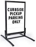 Double Sided Portable Sign with Changeable Letter Set Portable Sign with Changeable Letter Set for Restaurants