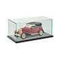 Model Display Case w/ Lift-Off Top, Clear Recycled Acrylic Casing & Black Base