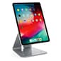 Magnetic Tablet Counter Stand w/Cable Lock, Universal Compatibility – Black or Silver