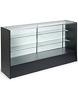 Showcases: 6' Melamine & Tempered Glass Retail Counter showcases