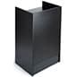 Black Cash Wrap w/ 3 Adjustable Storage Shelves