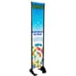 Outdoor Permanent Banner Stand, Single Sided Print Graphic