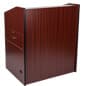 41" Multimedia Podium with Cabinet, Side Drawer, Keyboard Tray & Wheels