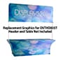Replacement Graphics for OVTHD835T – Custom Printed Banner and Tablecloth