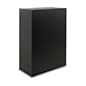 Floor Standing Pedestal, 24"w x 16"d Rectangular Top - Black