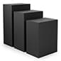 Floor Standing Pedestal Sets, 24"w x 16"d Rectangular Top - Set of 3