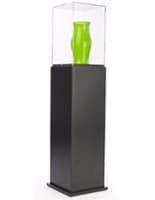Pedestal Display Cases: With MDF Base & Acrylic Case acrylic display cases