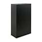 Floor Standing Pedestal, 24"w x 16"d Rectangular Top - Black