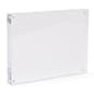 Countertop Sign Holder, Magnetic Closure, Double-Sided - Clear