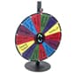 Prize Wheel with 14 Slots, Write-On Surface, Countertop – Multi-Color