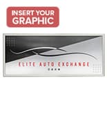 Snap Frames: 22" x 56" Wall Mounted Poster Frame (Silver) metal snap frames