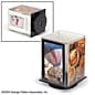 4" x 6" Countertop Sign Holder, 4-Sided, Turntable Base - Clear