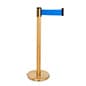 QueuePole.Deluxe 41" Stanchion Post with 10' Retractable Belt - Multiple Colors
