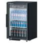 25"w Refrigerator, Countertop, 6.2 cu ft Capacity, LED Lighting - Black