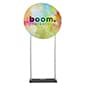 Backdrop w/ Round Frame, Double or Single-Sided Graphics - Full Color