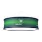 Round Ceiling Hanging Banner with Custom Printing, Recyclable Stretch Fabric