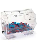 Raffle Ticket Tumbler Includes Rubber Feet to Prevent Slipping During Use Medium Sized Raffle Ticket Tumbler