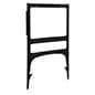24" x 18" Real Estate Sign Frame with Ground Stake, Sign Rider, Outdoor - Black