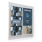 8.5" x 11" Acrylic Wall Mounted Sign Holder, Top Insert - Clear