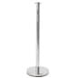 QueuePole 39" Chrome Stanchion Post, Rope Not Included