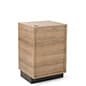 Wood Host Stand w/ Cord Management, Adjustable Shelves, Ships Assembled