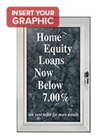 outdoor menu frame Poster Case