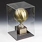 Sports Display Case w/ Lift-Off Acrylic Top & Mahogany Base