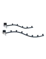 This Waved Waterfall Hanger Set for SM4HBB Is a Great Way to Showcase Clothing Products Waved waterfall hanger set for SM4HBB with two sizes included