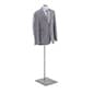 Headless Male Mannequin Body w/ Height Adjustable Stand and Pinnable Torso