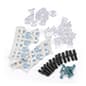 Hidden Sign Standoffs, Plastic, Set of 12 - Clear