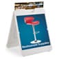 24" x 24" A-Frame Sidewalk Sign with Header, Custom Printing, Double Sided - White
