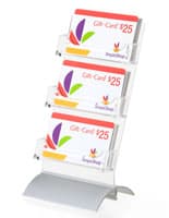 Gift Card Display for Countertops Gift Card Display