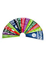 Custom Made Fortune Wheel Graphics for PWSUPERBLK No Color or Image Printing Limitations Satin photo custom made fortune wheel graphics for PWSUPERBLK