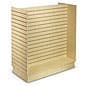 H-Unit Slatwall Gondola Display with 4-Sided Slatwalls