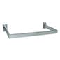 21.5" Slatwall U-Shaped Hangrail, With Rectangular Tubing