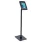 iPad Floor Stand w/ Locked Enclosure, Rotating & Tilting Bracket