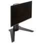 Desktop Monitor Stand for 10"-32” Screens, Adjustable Height - Black