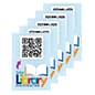 QR Code Decal with Full UV Digital Custom Graphics - Pack of 5