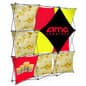 3-D Pop Up Display with 10 Custom Printed Panels (9 Square, 1 Diamond)