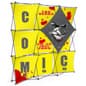 3-D Pop Up Display with 10 Custom Printed Panels (9 Square, 1 Diamond)