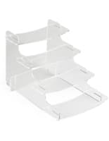 Acrylic Step Riser is Clear Clear Acrylic Step Riser