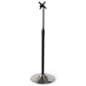 TV Stand for Floor, Tilting & Panning Bracket, Fits Monitors 13”-32” - Black