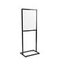 22" x 28" Floor Standing Sign Holder, Top Insert, Double-Sided, Levelers