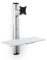 Adjustable Wall Mount Computer Station for Warehouses Adjustable Wall Mount Computer Station for Offices
