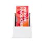 Cardboard Brochure Holder, 4"w, Tabletop, Ships Flat