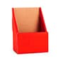 Cardboard Brochure Holder, 4"w, Tabletop, Ships Flat